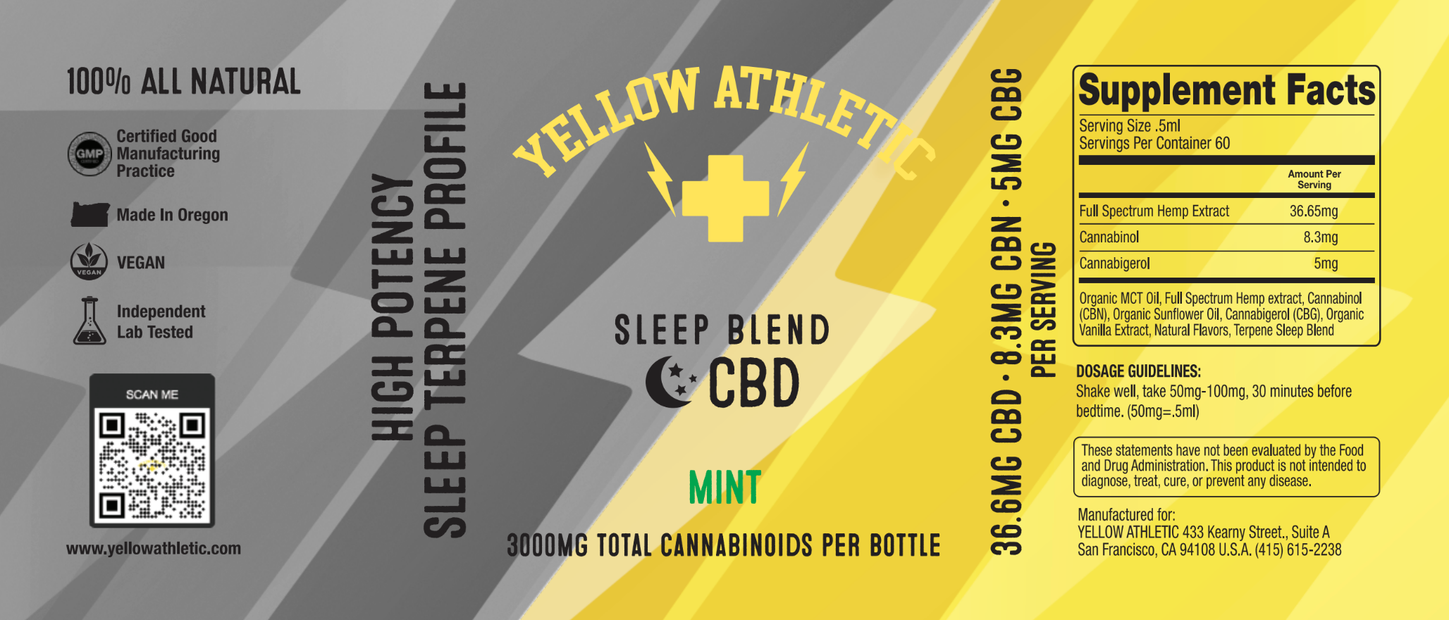 Sleep Recovery - CBD Oil
