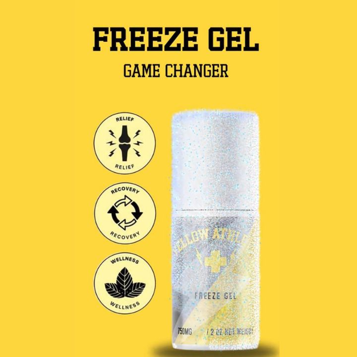 inflammation with this roll-on pain relief gel! – Yellow Athletic